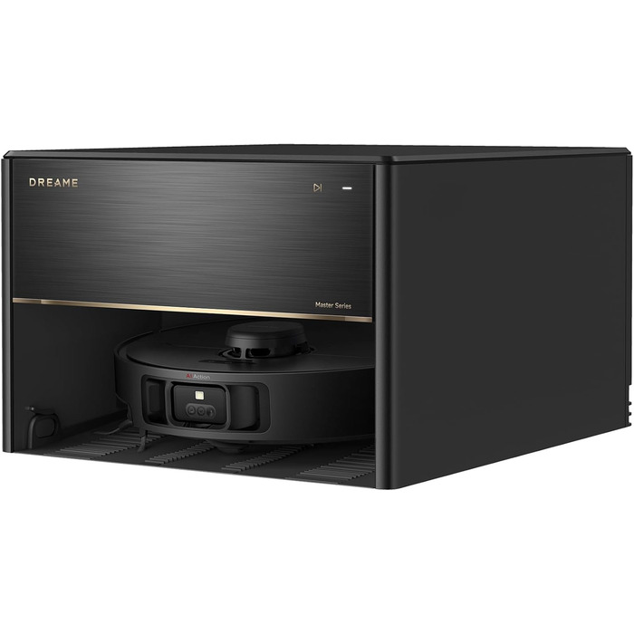 Вакуумний робот з функцією миття підлоги, компактна базова станція 28 см, автоматичне наповнення та спорожнення, інтелектуальна на