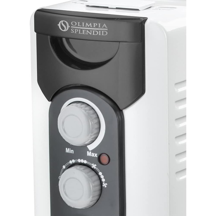 Масляний електрообігрівач Olimpia Splendid Caldorad 9 (99619), 2000 Вт, для приміщень до 60 м, білий