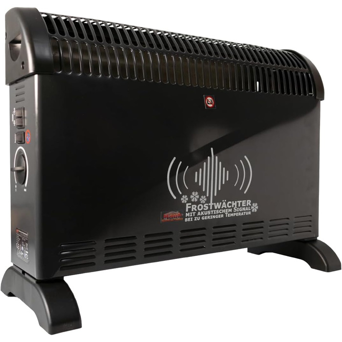 З термостатом, електричний обігрівач, радіаторний обігрівач рослин для теплиць, електричний обігрівач, що підключається до мережі з підставкою Клас захисту I та рівень захисту IP20