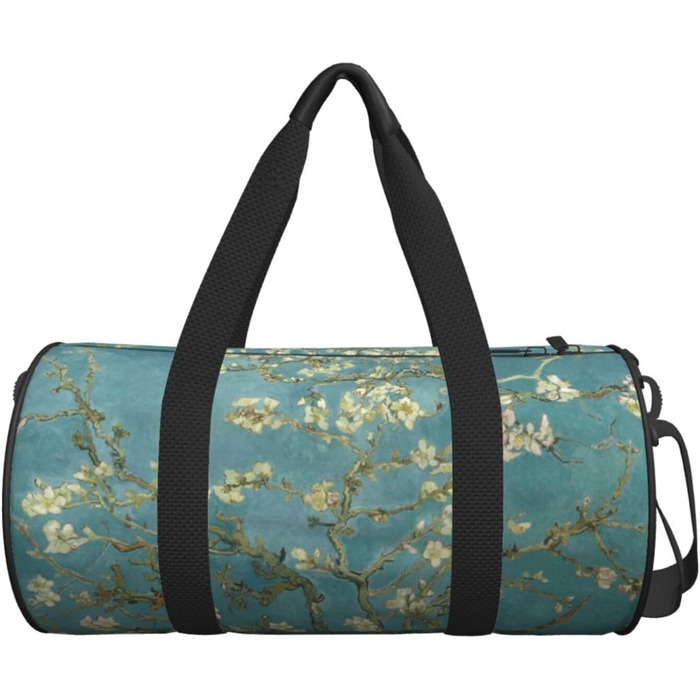 Дорожня сумка Квітка Мигдалю великої місткості Легка та міцна Ідеальний подарунок для походів, відпусток, ділових поїздок та іншого