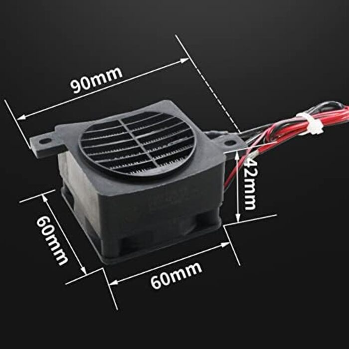 Повітряний обігрівач, електричний вентилятор-обігрівач з постійною температурою 220 В 300 Вт з керамічним термостатом, повітряний обігрівач для кондиціонерів, автомобілів