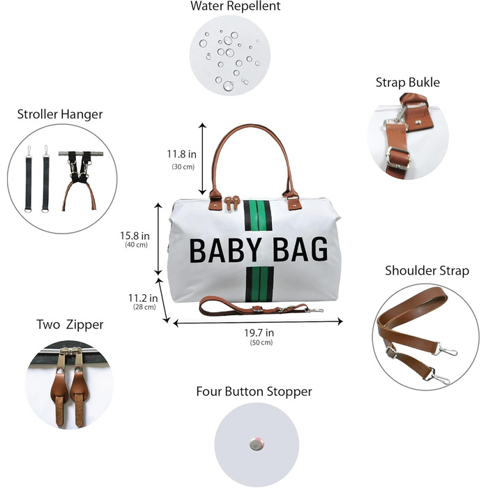 Ексклюзивна клінічна сумка для народження, велика сумка для дитячих підгузників, спортивна сумка для жінок, дорожня сумка для дити