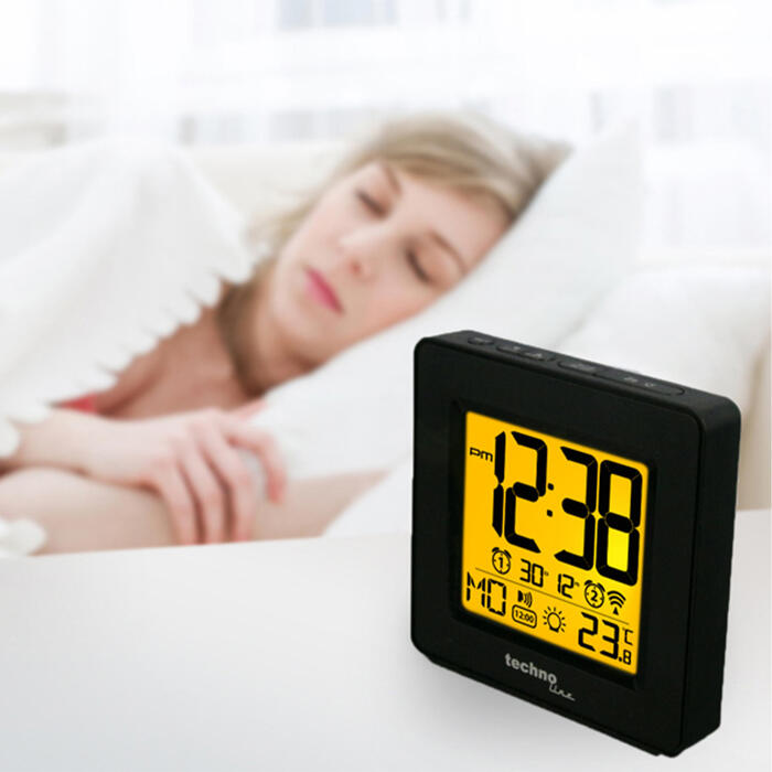 Годинник настільний Technoline WT330 Black (WT330)