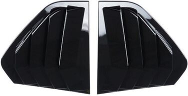 Комплект захисних плівок для автомобільних жалюзі JEZOE Side Window Spoiler Cover, для VW Golf 8 MK8 GTI GTI GTD R TSI TDI R-line 2020-2022 Gloss Black