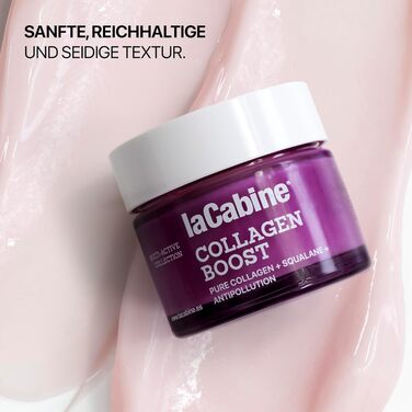 Колагеновий крем для обличчя Collagen Boost 50 мл Підтягуючий догляд з колагеном та пептидами Покращує еластичність, бореться з втратою пружності шкіри та чітко окреслює контури обличчя