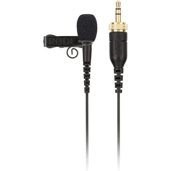 �DELink LAV професійний мікрофон на кліпсі для трансляцій, відеозапису, створення контенту та студійного використання (чорний) RØD