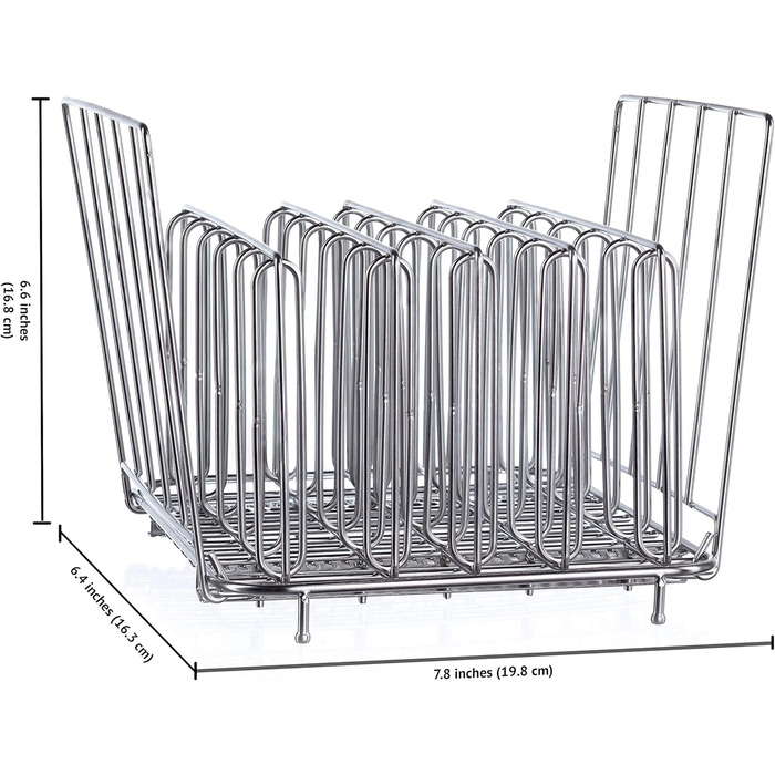 Рама LIPAVI L10 Sous-Vide Професійна рама су-від 316L Нержавіюча сталь Регульований, складаний розмір сімейства з нержавіючої сталі - Для контейнера C10