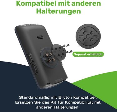 Велокомп&39ютер Bryton Rider S810 з GPS-навігацією та 3,5-дюймовим кольоровим сенсорним екраном, 50-годинним автономним часом, офлайн-картою Європи, покроковою навігацією, водонепроникністю, підключенням ANT/BLE