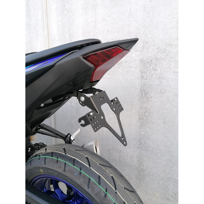 Тримач номерного знака GroFaTec EVO для Yamaha YZF-R3 / MT-03 15-22 Тримач номерного знака Тримач номерного знака короткий задній Porta Targa YZFR3