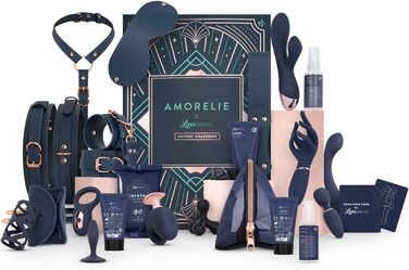 Еротичний адвент-календар AMORELIE Original 2025, 24 інтимні сюрпризи для пар