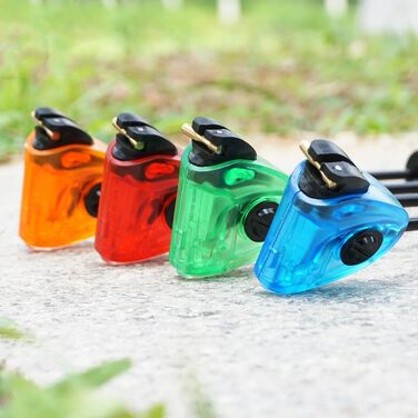 Свінгер для лову коропа Hirisi Tackle, 4 кольори, світлодіодні ліхтарі, індикатор клювання, риболовецький аксесуар, регульована еластичність, 2 рівні, зі швидким звільненням FBA-B2045-MIX