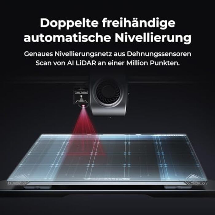 Принтер Creality K1 Max, високошвидкісний 3D-принтер з максимальною швидкістю 600 мм/с, автоматичним вирівнюванням, подвійним охол