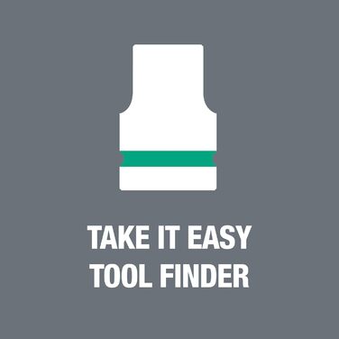 Набір біт Wera 05003997001 C 3, TORX HF Zyklop Bitnuss-Satz, Torx, з фіксатором, привід 1/2, 6 предметів