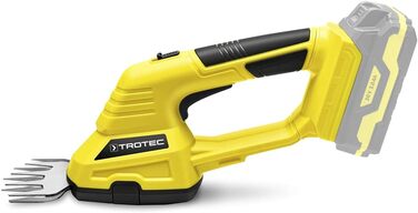 Акумуляторні ножиці для трави та кущів TROTEC PGSS 10-20V Лезо для трави 10 см, Лезо для кущів 20 см Запобіжний вимикач, батарея не входить до комплекту