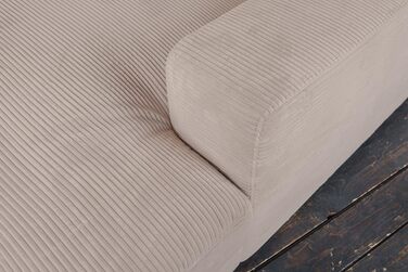 Шнур для великого дивана KAWOLA Madeline Вічний дизайн та елегантність Зручний мега-диван Ідеально підходить для ігор та відпочинку, сіро-коричневий, поліестер