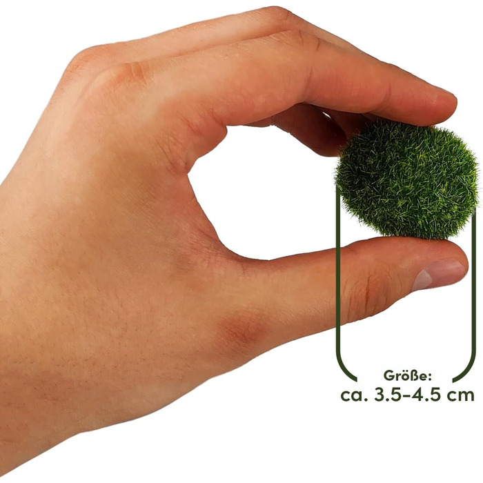 Мохові камені штучний зелений декор штучний мох кульки декор мохові кульки мох камені декор штучні камені зелені рослини декор для садових тераріумів декоративні камені мохові камені штучний мох, 8 шт.