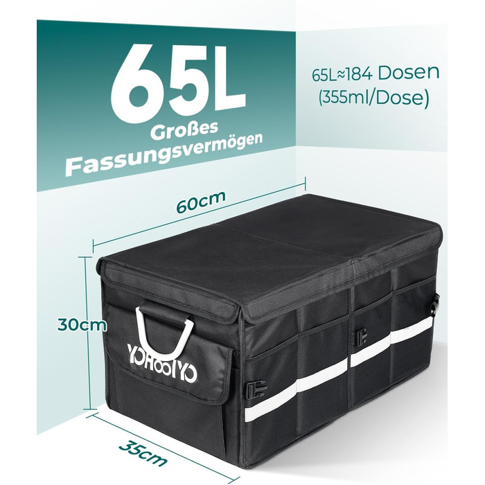 Органайзер для багажника автомобіля Сумка для багажника автомобіля Автомобільна коробка Автомобільна коробка Складана коробка Сумк