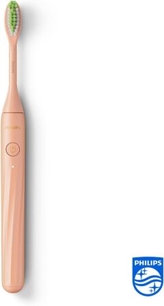 Електрична зубна щітка Philips One з USB-зарядкою, срібляста (модель HY1200/25). Philips One, Сяйво