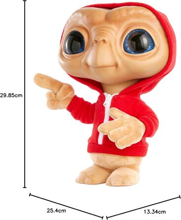 М'яка іграшка Mattel E.T. позаземний 40-річчя, плюшевий ET з підсвіткою та звуками, подарунок для колекціонерів, для дітей від 4 років, багатокольоровий