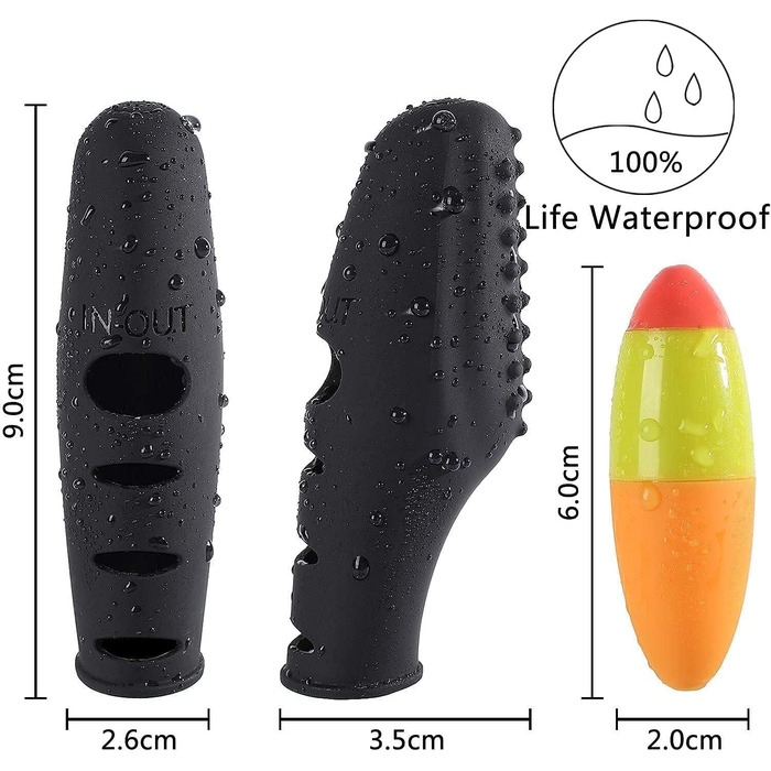 Вібратор для пальців Enlove, силіконовий, для стимуляції клітора та G-точки, компактний і водостійкий