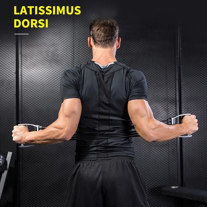 Еспандер для грудей Abaodam, пружинний тренажер, фітнес-обладнання, еластичний розвиваючий елемент для грудей