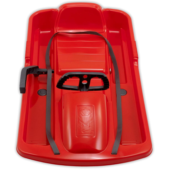 Снігохід KHW Snow Fox, кермовий, TÜV-тестований, червоний