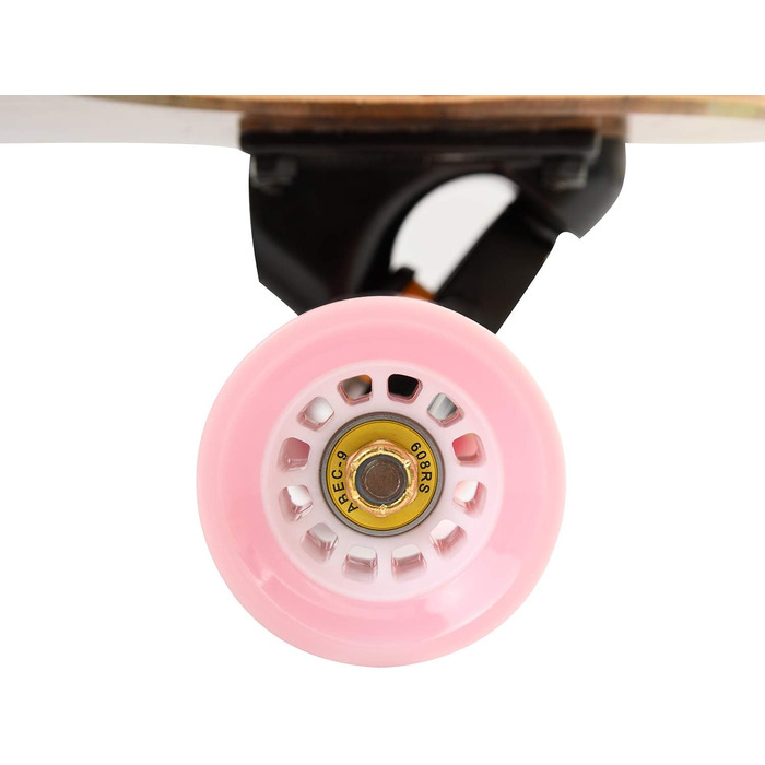 Лонгборд WHOME Deer Bird 31" маленький міні-круїзер 79 см для дорослих дітей дівчат хлопчиків початківців профі повний компліт з T-Tool пластикова дека ABEC-9 PU колеса Deer Bird дизайн оригінал 2025