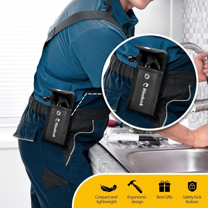 Подарунки для чоловіків від Hinshark, багатофункціональні аксесуари для кемпінгу 12 в 1, наповнення календаря для чоловіків, подар