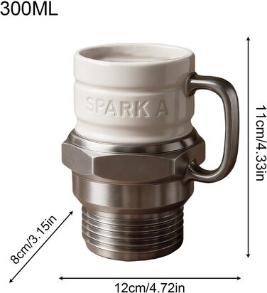 Чашка для чаю/кави, аксесуари, для напоїв, молока, води, декор, креативний, підсвічник, з подвійними стінками, келихи для капучино, стаканчики для морозива, миється