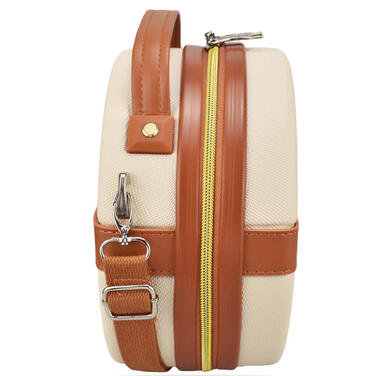 Бьюті-кейс Semi Line 5L Ecru/Brown (T5670-1)