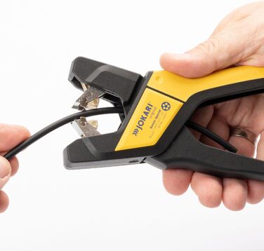 Спеціальні кліщі для зняття ізоляції JOKARI original Abisolierzange Sensor для кабелів та дротів (напр. сенсорних, пожежних, телефонних) Ø 4,47 мм, арт. 20300