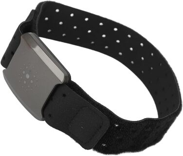 Браслет для моніторингу серцевого ритму, USB, водонепроникний, оптичний датчик відстеження, аксесуар для спортивних фітнес-тренувань для тренажерного залу, активного відпочинку, бігу, плавання, матеріал ABS, чорний