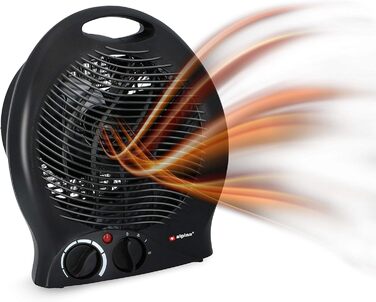 Тепловентилятор Alpina модель LQ801 - 2000 Вт - Портативний - Термостат - Захист від перегріву