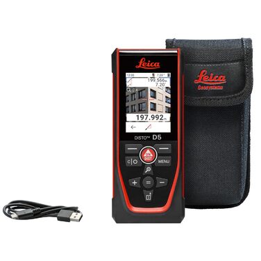 Лазерний далекомір Leica DISTO D5 з камерою, дальність 200 м (без адаптера та штатива)