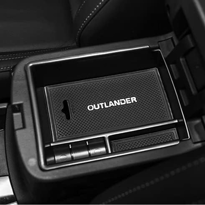 ВИСОКИЙ ПОЛІТ для Outlander 2019 2020 Центральна консоль Підлокітник Ящик для зберігання пластик