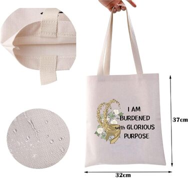 Косметичка з написом Я обтяжений славною метою, сумка-переноска з написом Я обтяжений славною метою