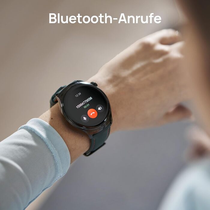 Розумний годинник Mibro Lite3 Pro GPS для чоловіків та жінок, круглий 45 мм, 15 днів роботи від батареї, фітнес-трекер з GPS, сном, SpO2, серцевим ритмом, Bluetooth-дзвінками, 150 спортивних режимів, водонепроникність 5 атм (темно-зелений) чорний/зелений