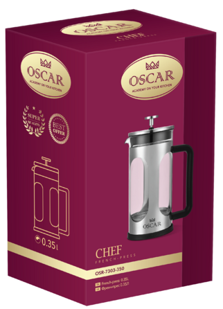 Френч-прес Oscar Chef, 0.35 л (6908253)