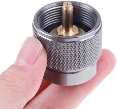 Ліхтар для кемпінгу Lixada, легкий портативний газовий ліхтар для вулиці з п&39єзоелектричним запалюванням, міні-газова лампа для намету з 3 покриттями, для походів та пікніків, включає 3 покриття, адаптер для балончика Mapp