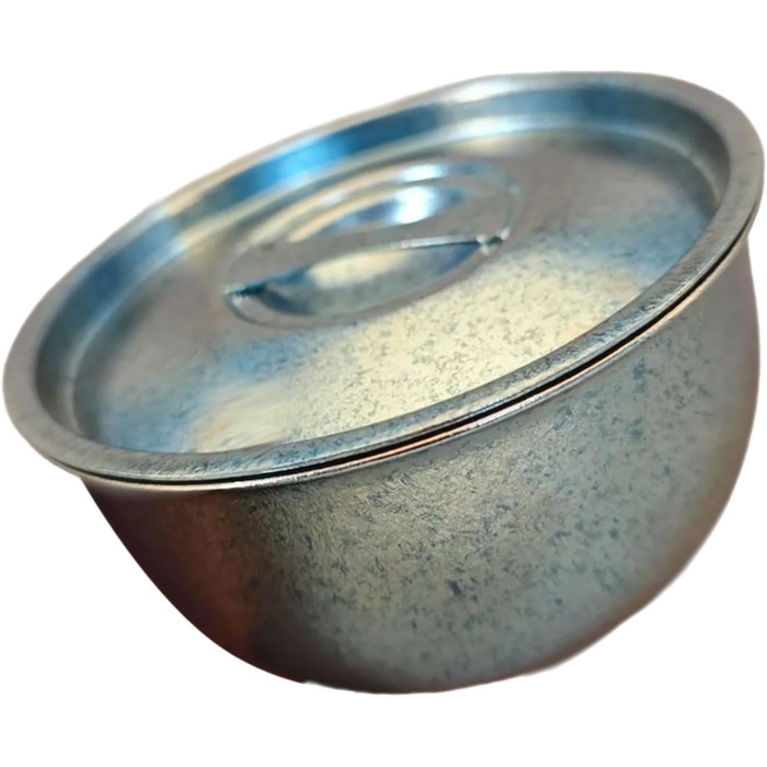 Портативна металева миска об&39ємом 600 мл з герметичною кришкою, контейнер для обіду для кемпінгу, походів, пригод на природі, герметична металева миска з кришкою, синього кольору