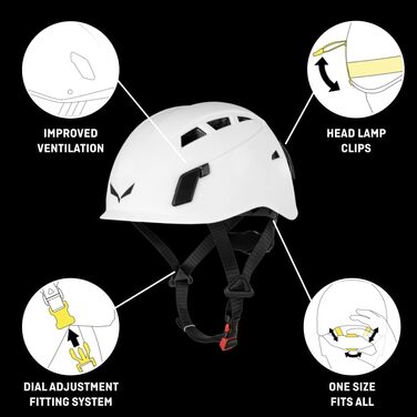 Шолом SALEWA 3.0 Toxo UNI Білий