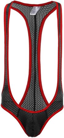 Чоловічий еротичний боді-міні Casey Kevin, сітка, еластичний, універсальний розмір