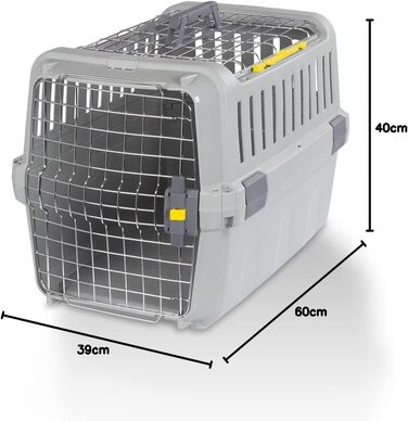 Транспортний бокс для собак Knuffelwuff Interstate M 60 x 39 x 40 см
