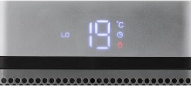 Керамічний вентилятор-обігрівач BERGER HeatWave з пультом дистанційного керування Тихий портативний обігрівач для кемпінгу, майстерні, офісу, ванної кімнати Швидко нагрівається за 3 секунди 3 режими нагріву Енергозберігаючий та безпечний