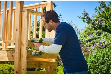 Перфоратор Ryobi r18pd5 - 0 один без вугільних щіток, 18 В, без акумулятора, 0 Вт, 18 В, зелений, стандартний