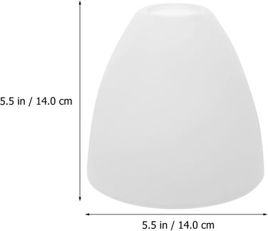 Скляний абажур Настільна лампа Заміна абажура Підвісний світильник E27 Матове скло Підвісний світильник Абажур Настільний абажур 4 см з отвором Підвісний світильник Стельовий світильник Захисний чохол Прикраса