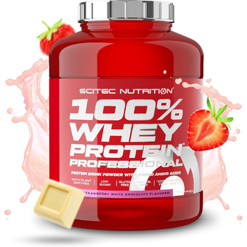 Протеїн BioTechUSA 100% Whey Protein Professional, полуниця-білий шоколад, 2,35 кг (78 порцій)