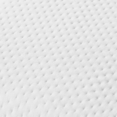 Подушка Sonive з піни з ефектом пам&39яті 70x36x10 см, подушка з бамбуковим волокном наволочка з поліестеру, подушка для шиї для полегшення болю в шиї, знімна подушка для сну, біла 70*36*10 см