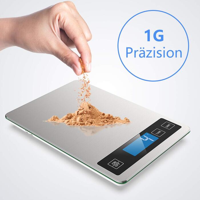 Кухонні ваги цифрові, кухонні ваги 10 кг сірі цифрові ваги Побутові ваги цифрові, електронні ваги кухонні з великою поверхнею зваж