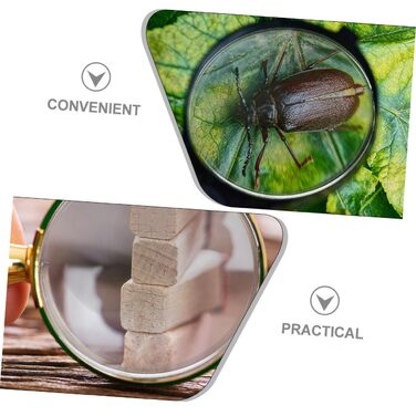 Комплекти Збільшувальне скло Оптометрія Опукла лінза Призми Конденсатори Прозорі оптичні лінзи Прозорі оптичні лінзи Компаратор Фізика лінз для лабораторії Подвійний акрил 8 шт. * 4, 4